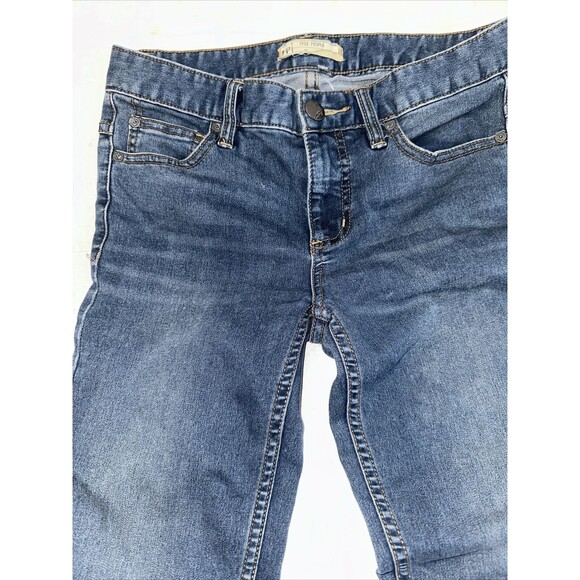 Free People Stretch Distressed Skinny Jeans Women Light Wash 61855-16515125 Sz26 - Picture 2 of 16